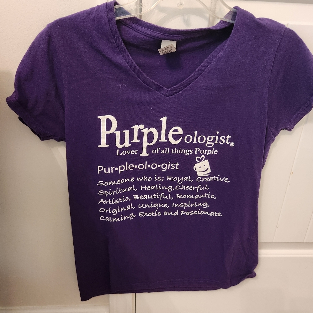 Gildan Purple/Purpleologist Heavy Cotton T-Shirt